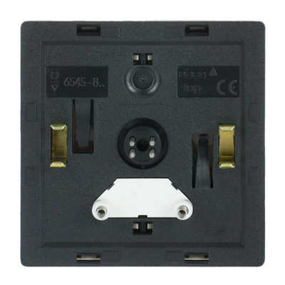 Control Element for Dimmer Two-part button with Neon lamp ivory white - Platform 63