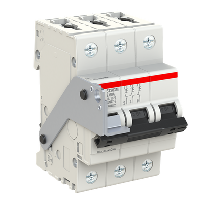 Miniature Circuit Breaker - ST200M - 3P - 20 A - K