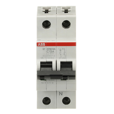 Miniature Circuit Breaker - ST200M - 1P+N - 13 A - C