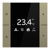 YUBR/U0.0.1-AG Room Temperature Controller, Antique Gold, FM