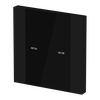 YUB/U1.0.1-201 Control Element, 1/2-fold, Matt Black, FM