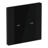 YUB/U1.0.1-201 Control Element, 1/2-fold, Matt Black, FM