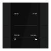 YUB/U3.0.1-201 Control Element, 3/6-fold, Matt Black, FM