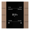 YUB/U4.0.1-MB Control Element, 4/8-fold, Mocha Brown, FM