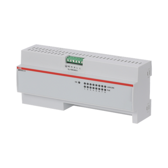 ISP/S8.1.1.1 IP Switch PoE, 8 Ports, Fast Ethernet, 55 W, MDRC – Görsel 3 / 3
