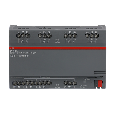 SA-M-8.8.1 Switch Actuator I/O, 8-fold, 6 A, MDRC