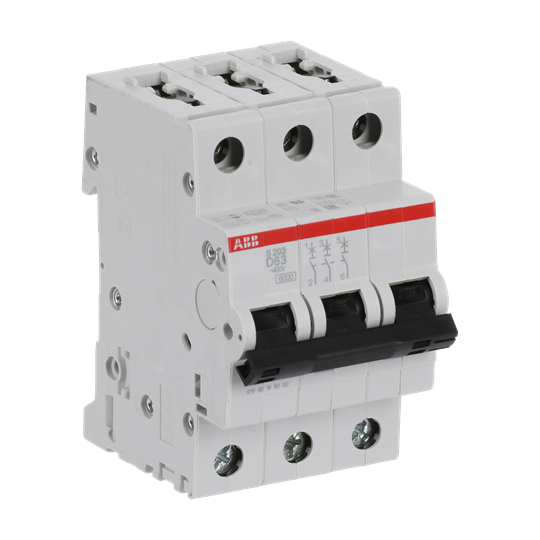 Miniature Circuit Breaker - S200 - 3P - 63 A - D - (AC) 6 kA – Image 2 of 3