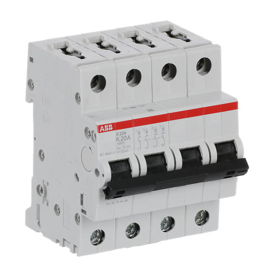 Miniature Circuit Breaker - S200 - 4P - 20 A - K - (AC) 6 kA – Image 2 of 3