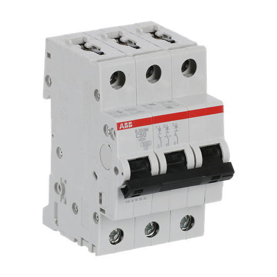 Miniature Circuit Breaker - S200M - 3P - 50 A - C - (AC) 10 kA – Image 2 of 3