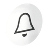 Braille Sticker with Symbol "bell"