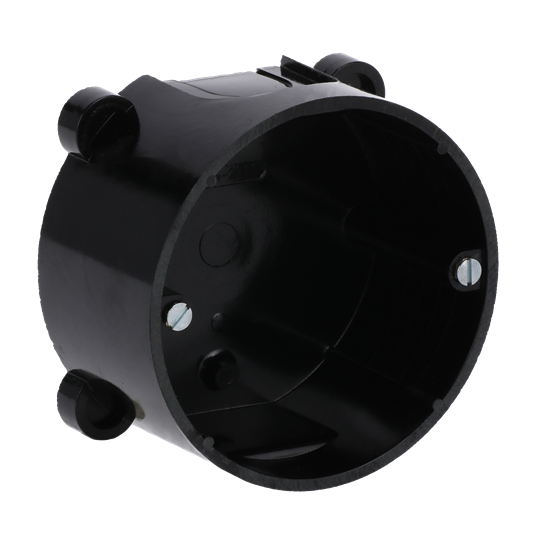 Busch-Perilex® Wall box 1 gang Perilex black – Görsel 3 / 4