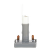 Illumination set for Switch/push button LED/Blue, 2 mA, 230 V white
