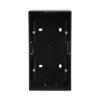 Mounting Box 2-gang black matt - future linear
