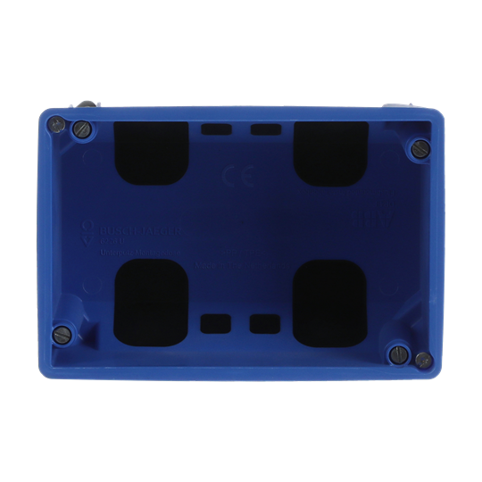 Flush-mounted inst. box