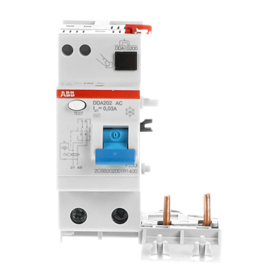 Residual Current Device Block DDA200 - 2P - 30 mA - 40 A - Type AC