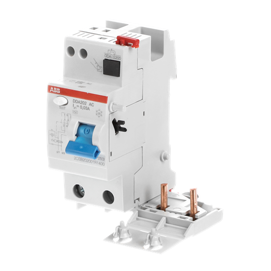 Residual Current Device Block DDA200 - 2P - 30 mA - 40 A - Type AC – Image 3 of 3