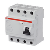 Residual Current Circuit Breaker FH200 - 4P - 30 mA - 40 A - Type AC