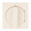 Cover plate with legend Symbol "1-2-3" for Level switch, Turn button ivory white - Platform 63