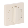 Cover plate with legend Symbol "1-2-3" for Level switch, Turn button ivory white - Platform 63