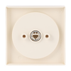 Cover plate with legend Symbol "1-2-3" for Level switch, Turn button ivory white - Platform 63