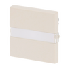 Rocker with labelling field for Switch/push button, Single rocker ivory white - Platform 63