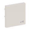 Rocker with legend Symbol "key" for Switch/push button, Single rocker ivory white - Platform 63