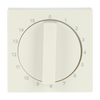 Cover plate with legend 0 ... 15 Min for Time switch, Turning handle ivory white - Platform 63
