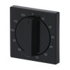 Cover plate with legend 10 ... 120 Min for Time switch, Turn button with handle anthracite - Platform 63