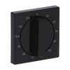 Cover plate with legend 10 ... 120 Min for Time switch, Turn button with handle anthracite - Platform 63