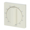 Cover plate with legend 0 ... 120 Min for Time switch, Turning handle ivory white - Platform 63