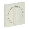 Cover plate with legend 0 ... 120 Min for Time switch, Turning handle ivory white - Platform 63
