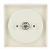 Cover plate with legend 0 ... 120 Min for Time switch, Turning handle ivory white - Platform 63