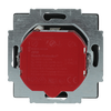 Busch-Protector® SCHUKO® socket insert with Neon lamp /Red with screw terminals anthracite - Platform 63