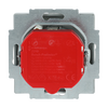 Busch-Protector® SCHUKO® socket insert with Neon lamp /Red with screw terminals aluminium silver - Platform 63
