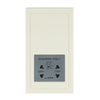 Socket Outlets Various symbols with screw terminals ivory white - Platform 63