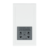 Socket Outlets Various symbols with screw terminals studio white - future linear