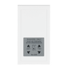 Socket Outlets Various symbols with screw terminals studio white matt - Platform 63
