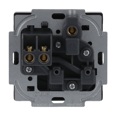 Socket Outlets without claw anthracite - Platform 63