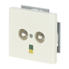 Equipotential socket insert ivory white - Platform 63