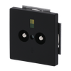 Equipotential socket insert black matt - Platform 63