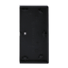 Rocker Symbol "light" with Small Transparent Calotte 2gang anthracite - Platform 63