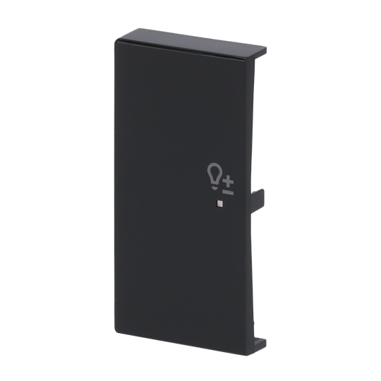Rocker Symbol "dimming" with Small Transparent Calotte 2gang anthracite - Platform 63 – Image 4 of 4