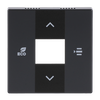 User Operation Symbols "up, down, ECO, menu" 1gang anthracite - Platform 63