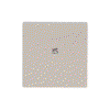Rocker Symbol "scene" 1gang ivory white - Platform 63