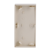 Rocker Symbol "light" 2gang ivory white - Platform 63