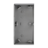 Rocker Symbol "dimming" with Small Transparent Calotte 2gang stainless steel - Pure Stainless Steel