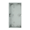 Rocker Symbol "scene" with Small Transparent Calotte 2gang stainless steel - Pure Stainless Steel