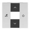 User Operation Symbols "up, down, ECO, Power" 1gang stainless steel - Pure Stainless Steel