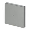 Electronic Controls 1gang grey metallic - Platform 63