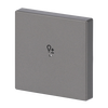 Electronic Controls 1gang grey metallic - Platform 63